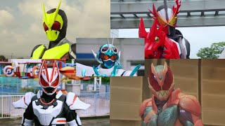 All Reiwa Kamen Rider Henshin Sounds Zero One  Gotchard [upl. by Home779]