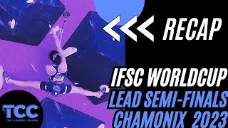 LEAD SemiFinals  Chamonix  IFSC Worldcup 2023 [upl. by Meador]