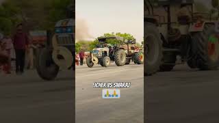 eicher vs Swaraj like sortvideo tractortochanking [upl. by Aihsele]