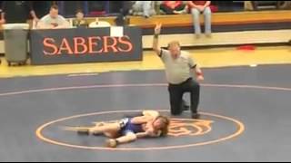 Middle School Wrestler Lets Boy With Cerebral Palsy Win Match [upl. by Lednahs]