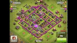 Clash of Clans  TH7 Goblin Attack Style  Farming 750k  OLD FOXES [upl. by Aix]