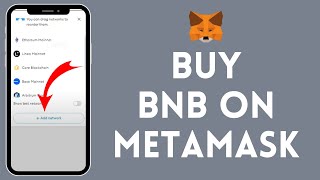 How to Buy BNB on MetaMask 2024  MetaMask Tutorial [upl. by Yelrahc]