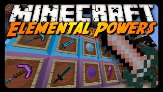 Minecraft Mod Review ELEMENTAL POWER [upl. by Aileek755]