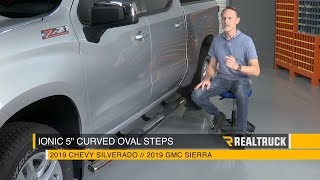 How to Install Ionic 5quot Black Curved Nerf Bars or Stainless Nerf Bars on a 2019 Chevy Silverado [upl. by Karlene]