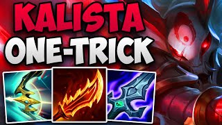 CHALLENGER KALISTA ONETRICK SOLO CARRY GAMEPLAY  CHALLENGER KALISTA ADC  Patch 1419 S14 [upl. by Lontson23]