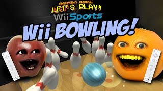 Annoying Orange  WII BOWLING [upl. by Edgard697]