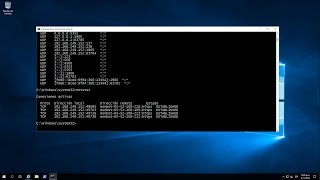 Como utilizar NETSTAT para listar puertos abiertos en Windows [upl. by Annet161]
