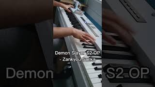 I played Demon Slayer Openings 12 on Piano [upl. by Zsazsa]