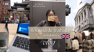 Passe um dia comigo na Inglaterra 🇬🇧  trabalhonaeuropa 💻Youtuber moçambicano moçambique [upl. by Neih]