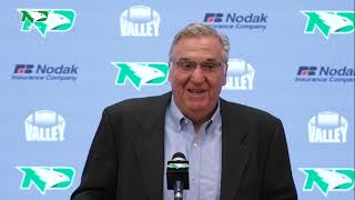 UND Football  Bubba Schweigert Weekly Press Conference  102124 [upl. by Elstan]