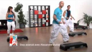 Apprentissage de step  fitness [upl. by Nagiam]