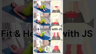 Women exercise to reduce belly fat at home short trending exercise [upl. by Stuart295]