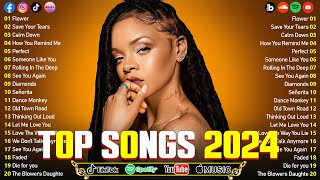 Rihanna Adele Bruno Mars Ed Sheeran The Weeknd Dua Lipa  Billboard Pop Songs 2024 Playlist [upl. by Eniluap]