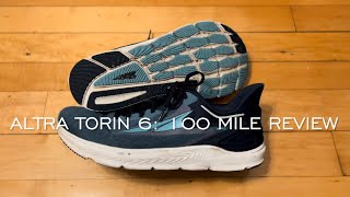 Altra Torin 6 Review 100 Miles [upl. by Onairotciv608]