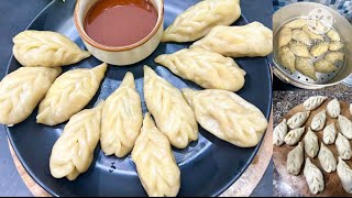 Make veg momo as delicious as the shop at homeGhorotei bonak dukanor dore veg momovegmomorecipe [upl. by Fiona797]