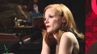 Hollywood ingenue Jessica Chastain in Studio Q [upl. by Airamanna186]