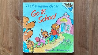 Ash reads The Berenstain Bears Go to School by Stan amp Jan Berenstain [upl. by Elleinahc163]