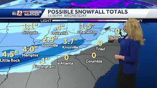 Cold Arctic Blast Early Week Potential for a Winter Storm [upl. by Joacimah203]