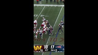 Jahan Dotson with a tough touchdown catch vs Patriots [upl. by Erhart]