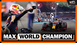 2021 Abu Dhabi GP Race Review  WTF1 Podcast [upl. by Akir429]