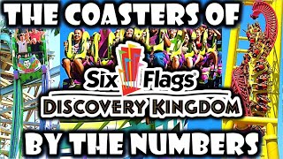 Which Coaster at Six Flags Discovery Kingdom has the MOST Prime Ride Time [upl. by Aikemal]