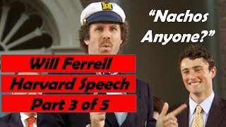 Will Ferrell Harvard Commencement Speech Part 3 of 5 [upl. by Arri]