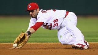 Daniel Descalso 2013 Highlights Through All Star Break [upl. by Noffets]