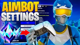 NEW BEST Ranked Controller Settings for Fortnite CHAPTER 5 AIMBOT🎯 [upl. by Sender]