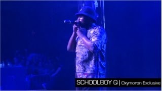 Schoolboy Q Debuts quotGangstaquot Off Oxymoron In Santa Ana  First Live Performance HD 2013 [upl. by Corbie710]