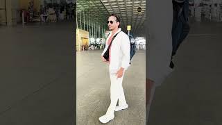 Harshvardhan Rane Spotted at Airport bollywoodnow [upl. by Ateekal907]