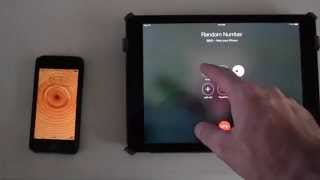 iOS 8 iPhone to iPad phone answering using Handoff [upl. by Fenwick]