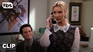 Friends Phoebe Becomes Chandlers Temp Secretary Season 1 Clip  TBS [upl. by Lai]