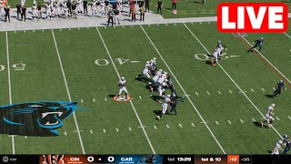 NFL LIVE🔴 Cincinnati Bengals vs Carolina Panthers  Week 4 NFL Full Game 29th September 2024 NFL 25 [upl. by Luise]