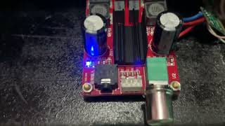 100 watt 20 tpa 3116d2 amplifier board testing [upl. by Thekla254]