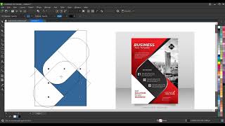 How to Create Corporate Flyer Design Template Using Coreldraw [upl. by Einnig]