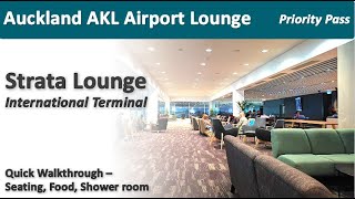 AKL Airport  Strata Lounge Auckland International Terminal  Priority Pass [upl. by Eloc]