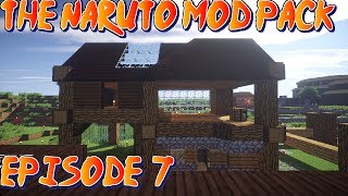 Minecraft Naruto Mod Pack  Season 2  Episode 7  Building With The Craft Kage [upl. by Yoong409]