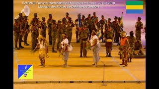 Saumur Festival de Musiques militaires 2019 LE GABON [upl. by Zechariah668]