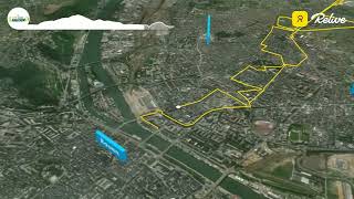 Parcours semimarathon 2023 [upl. by Anoid]