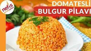 ÇOK LEZZETLİ 👌 Domatesli Biberli Bulgur Pilavı [upl. by Kcirdes]