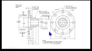 Interpretacion de planos Tolerancias geometricas CNC en español [upl. by Tynan]