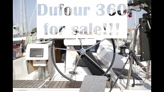 Dufour 360 review sailing boat for sale [upl. by Ranice503]