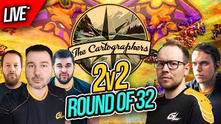 GamerLegion in Round of 32 The Cartographers 15000 2v2 Hosted by TheViper ageofempires2 live [upl. by Ennovehs52]