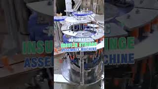 Automatic insulin syringe assembly machine [upl. by Anomor]