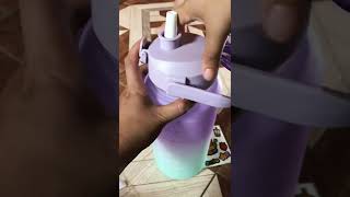 How to assemble the strawmotivationalwaterbottleshopee [upl. by Wehhtam965]