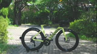 canyon Aeroad CF SLX 8 Di2 Fast Lime [upl. by Uriisa]