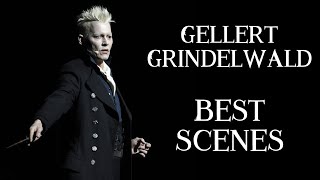 Best Grindelwald Moments and Scenes  Fantastic Beasts Movies Wizarding World  Categorized [upl. by Lledrac]