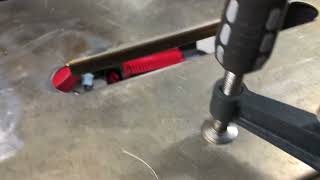 Harbor Freight welding table clamps [upl. by Naivatco281]