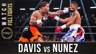 Davis vs Nunez FULL FIGHT July 27 2019  PBC on Showtime [upl. by Aynotan]