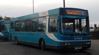 Unusual Arriva Kent Thameside Southend Wright Cadet LF02 PNL  3531 on Route 1 [upl. by Tavey545]